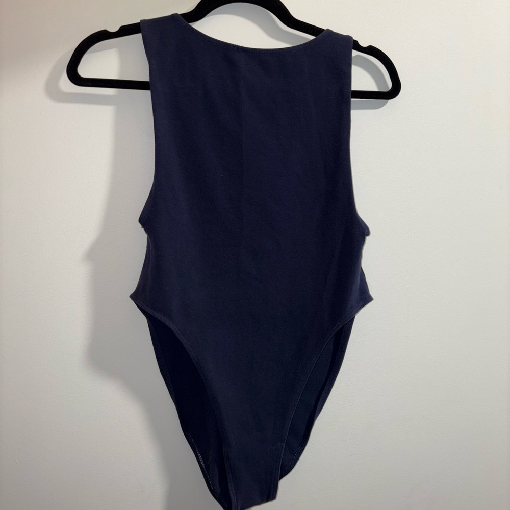 Los Angeles Apparel Navy Bodysuit